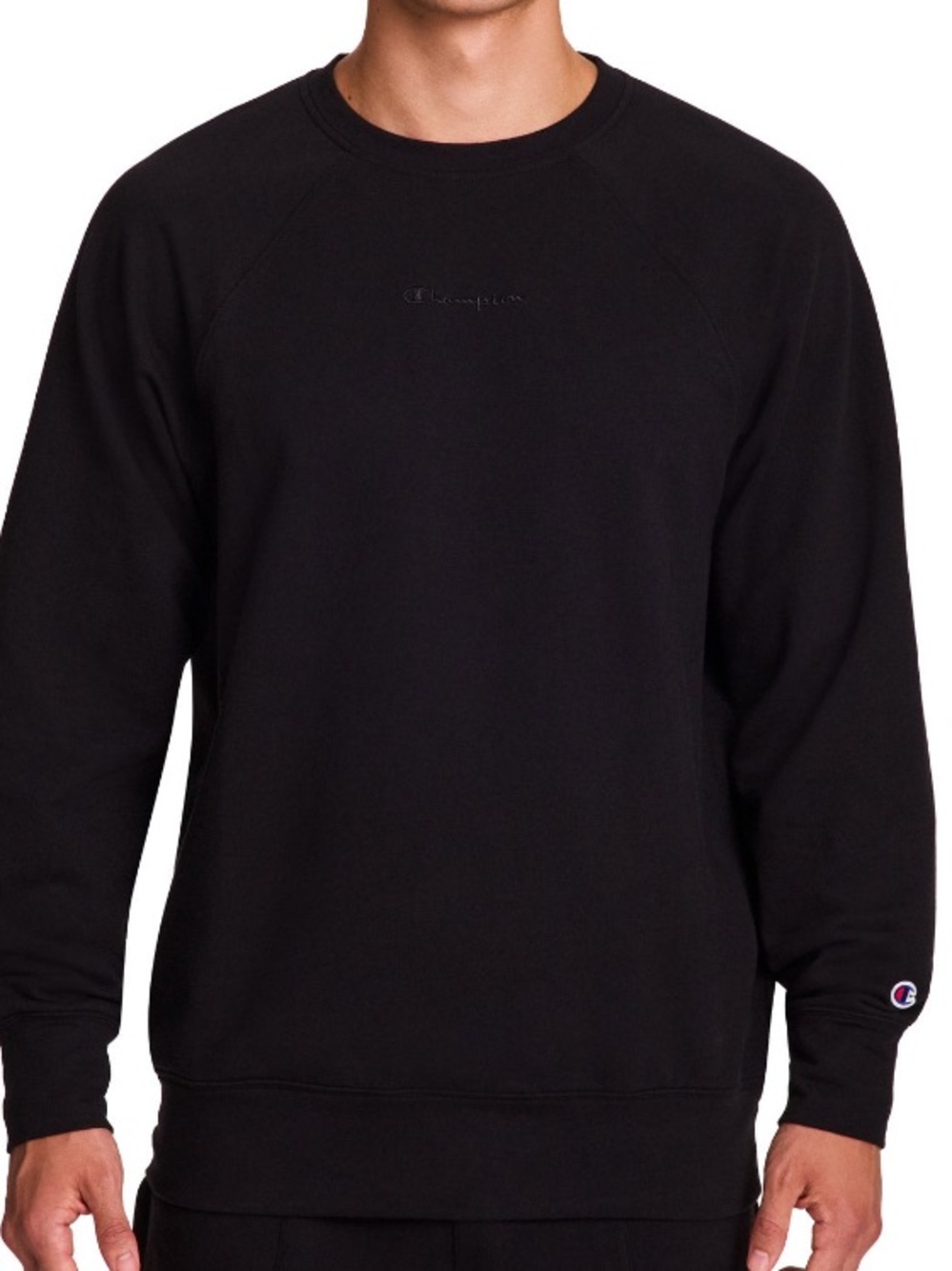 NWOT Champion Black Pullover Sweatshirt WI1